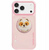 Etui i futerały do telefonów - Etui Nimmy Glasses Cool Dog MagSafe do iPhone 17 Pro Max różowy - miniaturka - grafika 1