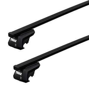 Bagażnik dachowy Thule z SquareBarem BMW X3 5-dr SUV z relingami dachowymi 03-10 - Bagażniki dachowe - miniaturka - grafika 1