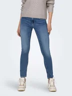 Spodenki damskie - ONLY Dżinsy - Slim fit - w kolorze niebieskim - miniaturka - grafika 1