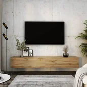 Szafki RTV - Szafka RTV : Dąb Wotan, (2 X 100) x 34 x 32 cm - miniaturka - grafika 1