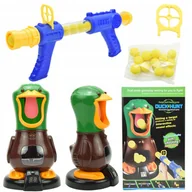 Zabawki militarne - Kaczka Gra Dla Dzieci Pistolet Wyrzutnia Kulki Cel - miniaturka - grafika 1