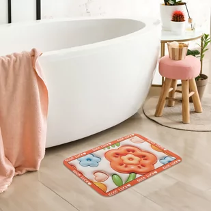 Mata łazienkowa 3D Antypoślizgowa Chłonna Magic 42 - Dywaniki łazienkowe - miniaturka - grafika 3