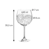 Kieliszki - Tescoma Kieliszek do gin&tonic CHARLIE, 640 ml - miniaturka - grafika 1
