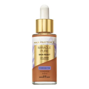 Max Factor Miracle Pure Skin Reset 2in1 Serum Foundation Podkład 30 ml Odcień 85-90 Medium To Deep - Podkłady do twarzy - miniaturka - grafika 1