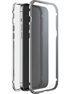 Etui i futerały do telefonów - Black Rock - Etui 360 stopni Glass Case pasuje do Apple iPhone 14 Plus I etui na telefon komórkowy, zamknięcie magnetyczne (przezroczyste ze srebrną ramką) - miniaturka - grafika 1