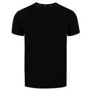Koszulki sportowe męskie - Koszulka męska T-shirt Alpinus Como czarny - miniaturka - grafika 1