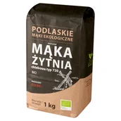 Chleb - BioLife BIOLIFE MĄKA ŻYTNIA CHLEBOWA TYP 720 BIO 1KG BL133 - miniaturka - grafika 1