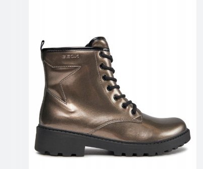 Geox J Casey Dziewczęce Botki Metaliczne na Jesień Zimę 32 J_a