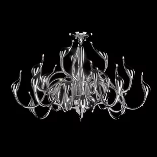 Italux Lampa wisząca SWAN MX8098-24A CH - Lampy sufitowe - miniaturka - grafika 1