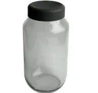 Pojemniki kuchenne - Słoik szklany Plastik nakrętka MIX KOLOR 1500 ml - miniaturka - grafika 1