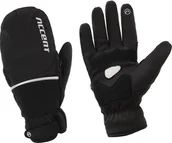 Rękawiczki rowerowe - Accent Rękawiczki ocieplane Accent Thermal Plus z pokrowcem na palce czarne M M - miniaturka - grafika 1