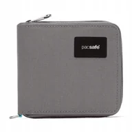 Portfele - Portfel męski mały Rfid Pacsafe szary - miniaturka - grafika 1