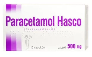 Hasco-Lek Paracetamol 500mg 10 szt. - Przeziębienie i grypa - miniaturka - grafika 1