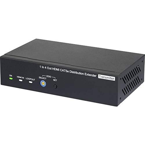 SpeaKa Professional HDMI® Extender (przedłużacz) przez kabel sieciowy RJ45 40 m