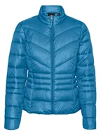 Kurtki damskie - Vero Moda Kurtka pikowana w kolorze niebieskim - miniaturka - grafika 1