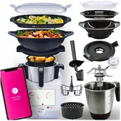 Multicookery - Lidlomix Silvercrest Monsieur Cuisine Smart 1200W Biały Wifi - miniaturka - grafika 1