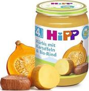 Dania dla dzieci - HiPP, Bio, dynia z ziemniaczkami i wołowiną, 190 g - miniaturka - grafika 1