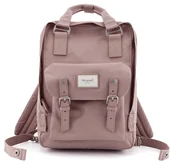 Plecaki szkolne i tornistry - Plecak szkolny Himawari na laptopa miejski pojemny tornister A4, ciemny brudny róż - miniaturka - grafika 1