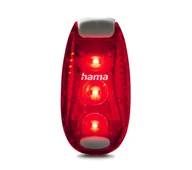 Lampki rowerowe - Hama 228618 Ostrzegawcza Z Klipsem 2szt. - miniaturka - grafika 1