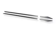 Akcesoria motoryzacyjne - Listwy boczne do Volkswagen Golf VIII od 2020 Hatchback 5-drzwiowy - Typ X - Carbon - miniaturka - grafika 1