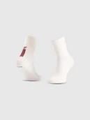 Skarpetki i podkolanówki sportowe - 4F Skarpetki trekkingowe za kostkę damskie - białe 39-42 - miniaturka - grafika 1