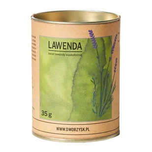 Herbatka ziołowa Dworzysk Lawenda 35g - Herbata - miniaturka - grafika 1