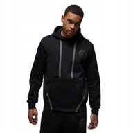 Swetry męskie - BLUZA MĘSKA NIKE JORDAN PSG DZ2923-010 CZARNA r. XS - miniaturka - grafika 1