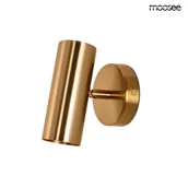 Lampy ścienne - Moosee lampa ścienna SPOT złota MSE010400215 [18212222] - miniaturka - grafika 1