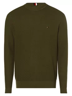 Tommy Hilfiger - Sweter męski, zielony - Swetry męskie - miniaturka - grafika 1