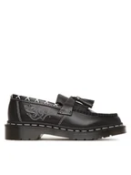 Mokasyny damskie - Dr. Martens Mokasyny Adrian Gothic Americana DM31626001 Czarny - miniaturka - grafika 1