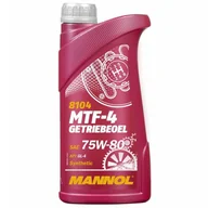 Oleje przekładniowe - MANNOL MTF-4 GERTIEBEOL 75W80 GL4 1L - miniaturka - grafika 1