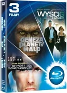 Pozostałe filmy Blu-Ray - 20th Century Fox Pakiet: Raport mniejszości / Geneza planety małp / Wyścig z czasem - miniaturka - grafika 1
