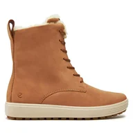 Botki damskie - Botki ECCO Soft 7 Tred W 45042301291 Brązowy - miniaturka - grafika 1