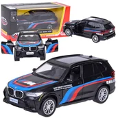 Samochody i pojazdy dla dzieci - MSZ Model kolekcjonerski Licencjonowane metalowe Auto BMW X5M 1:43 - miniaturka - grafika 1