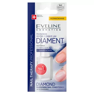 Eveline Nail Therapy Professional Diamond odżywka utwardzająca z diamentami 12ml - Odżywki do paznokci - miniaturka - grafika 1