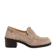 Botki damskie - El Naturalista N5667 Ticino damskie płaskie sznurowane botki szarobrązowe, szary 38 EU, Szarobrązowy, 38 EU Larga - miniaturka - grafika 1