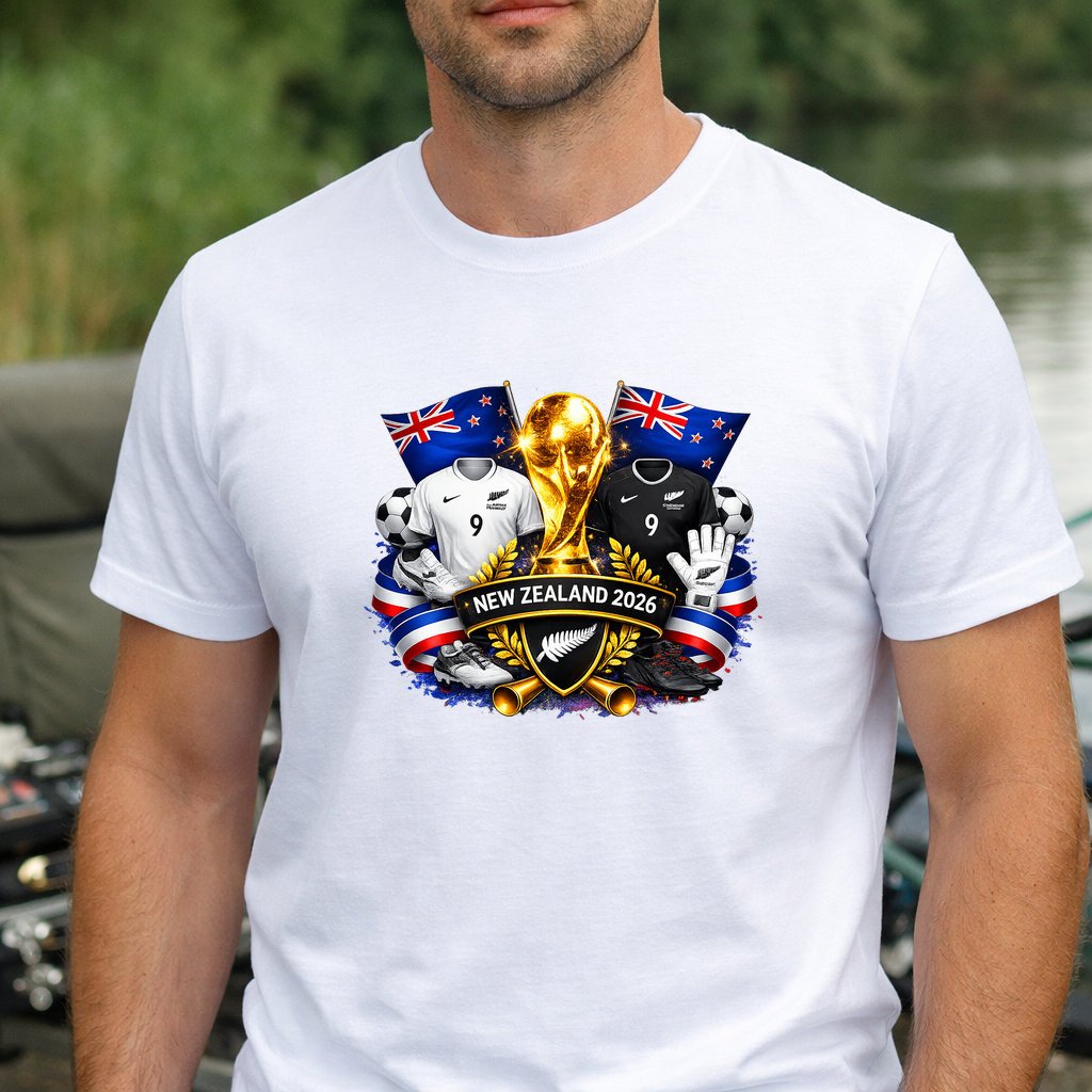 Koszulka WORLD CUP 2026 kolor biały rozmiar XS