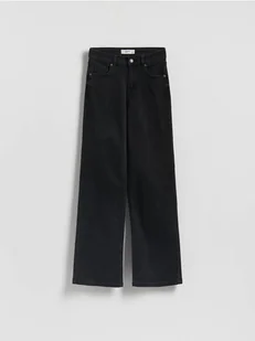 Reserved - Jeansy straight - czarny - Spodnie damskie - miniaturka - grafika 1