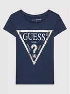 Koszulki dla chłopców - Guess T-Shirt K73I56 K8HM0 Granatowy Regular Fit - miniaturka - grafika 1