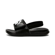 Paski - PUMA Unisex Baby Popcat 20 pasek z tyłu Ac Inf Slide Sandały, Czarna puma, biała puma - 27 EU - miniaturka - grafika 1