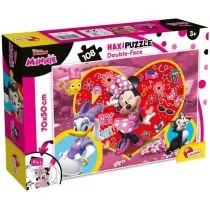 Puzzle dwustronne maxi Myszka Minnie 108 - Puzzle - miniaturka - grafika 1