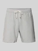 Kąpielówki męskie - Spodenki kąpielowe z mieszanki bawełny - miniaturka - grafika 1