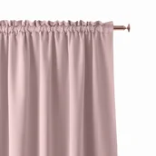 Zasłony - Zasłona AURA Poudre Pink 140x250 Tape - miniaturka - grafika 1