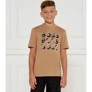 BOSS Kidswear T-shirt | Regular Fit - Koszulki dla chłopców - miniaturka - grafika 1