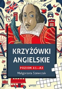 Krzyżówki angielskie poziom A1 A2 Nowa - Książki do nauki języka angielskiego - miniaturka - grafika 1