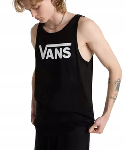 Koszulka Vans VANS CLASSIC TANK VN000Y8VY28 Black/White XS - Koszulki męskie - miniaturka - grafika 1