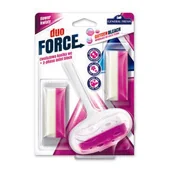 Środki do WC - Kostka WC dwufazowa, Duo Force + 2 x zapas, 3 x 40 g, kwiat, General Fresh - miniaturka - grafika 1