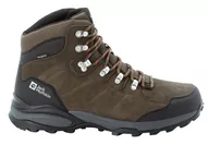 Buty trekkingowe męskie - Buty trekkingowe męskie Jack Wolfskin REFUGIO TEXAPORE MID M (4049841_4287)-45.5 - miniaturka - grafika 1