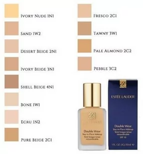 Estee Lauder Estee Lauder Double Wear Stay-In-Place Makeup SPF 10 1N1 Ivory Nude 30ml podkład 0027131934943 - Podkłady do twarzy - miniaturka - grafika 3