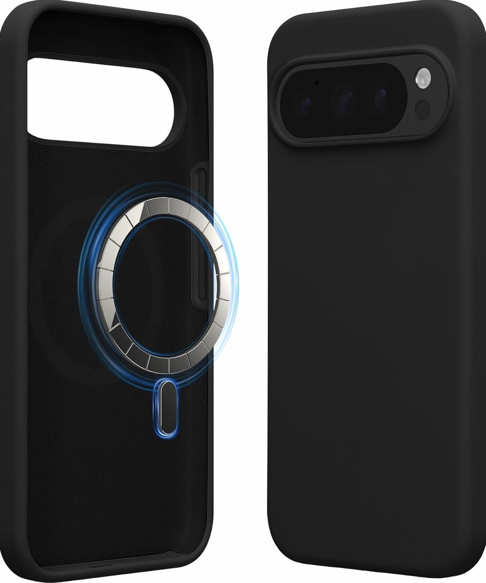 ETUI CZARNE SILIKONOWE MOCNE TELEFON OBUDOWA ETUI Z MAGNESEM